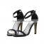 CX165 sling back high heel sandals for women