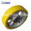 Factory direct sale 4 inches heavy 1 ton load PU caster wheels