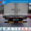 4*2 Dongfeng refrigerated cargo trailer Live Fish Transport 180HP referigerated box van