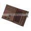 Item CP5: high quality custom logo soft genuine leather trifold mens wallet with zipper pocket