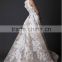 AR-1 Latest Dress Designs robe de soriee Simple Beautiful Long Tulle Appliques Lace O-Neck Prom Dress 2016