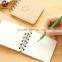 Custom printing mini blank spiral notebook