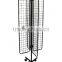 4 sided swivel hook metal display rack stand HSX-258