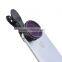 smartphone accessories 2016 lens for iphone professional clip-on OEM 4K wide angle lens with CPL