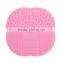 Mini Cosmetic Brush Washing Scrubber with Suction Cup Silicone Makeup Brush Cleaning Pad