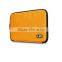 2015 Waterproof BUBM yellow cable storage bag/USB flash drive bag/good looking women hand bag