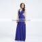 2016 boutique fashion chiffon party maxi dress