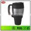 34oz insulated double wall stainless steel beer tumbler with handle