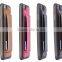 leather stand back case with card holder for mobile phone 6