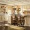 Solid Wood Mediterranean Kitchen Cabine with kitchen cabinet door