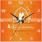 Funny Design Lovely Kids Room MDF Oil Painting Wall Clock