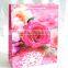 rose design printing paper gift bag