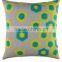 High Quality 45x45'' Cushion Cover Printed Gray & Green Geometric Cushion Home Decor Sofa Pillowcase Wholesale Supplier