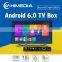 2.4/5.8G WiFi kodi android tv box android 6.0 marshmallow tv box Octa Core tv box