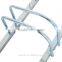 HOMCOM 5-Bike Floor Parking Stand - Silver