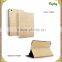 Coffee Cowboy Grain Folio Fold Tablet Leather Smart Cover Stand For ipad mini
