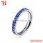 12 pcs of 316L surgical stainless steel rings as christmas gift cubic zirconia,cz stone to your best friends