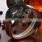 promotional electric gift leather band quartz watches for men