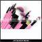 15 pcs cosmetic brush set professional brushes makeup brushes pink hand bag