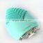 Face massage machine face scrub brush silicone facial cleanser