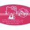 Hello Kitty Light white PVC hang tags