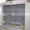 High hatching rate CE certification fully automatic poultry egg incubator on show