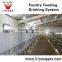 High quality Poultry Farming equipment for Chicken Feeding Drinking System in Broiler Farm