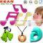 2015 fashion design jewelry necklace bpa free silicone teething pendant