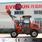 Qingdao Everun 1.2ton mini wheel loader with bucket