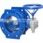 Cast Iron Electric actuated Wafer Butterfly Valve,Resilient cast iron gate valve