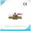 Pneumatic Brass Ball Valve With Hose Barb