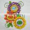 hanging metal flower garden decoration decorative hanging flower garden flower love sign flower for garden decor