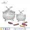 small glass candy display containers for sale