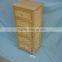 Multi-function contracted and contemporary wooden store cabinet wooden cabinet with wicker drawers