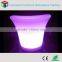 Rechargeable LED glowing ice wine Bucket/beer holder/wine cooler