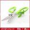 Can stand stainless steel kitchen scissors with ABS plastic handle detachable scissors