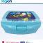 Kids Plastic rectangle PP material children's lunch box/plastic food container