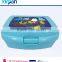 Kids Plastic rectangle PP material children's lunch box/plastic food container