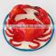 fashionable seafood red crab resin fridge magnet souvenir