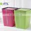 Plastic desk garbage can dustbin
