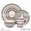 Cheap handpainting 16pcs ceramic dinnerware set