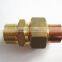 Brass female / male pneumatic air quick coupler