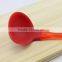 Silicone Kitchen Cooking Soup Ladle with Nylon Handle