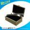 square shape antique custom metal alloy jewelry package box