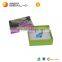Colorful gift magnetic book shape box for usb flash drive, custom design and EVA insert for electronic accessories