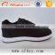 Best quality casual shoes men leather lace-up sneakers shoes footwear