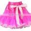 Birthday party chiffion baby fluffy Girls pettiskirt tutu