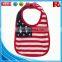 Wholesale Cute Printing Fancy Cotton Custom Soft Cheap Baby Bibs With Dobby