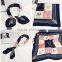 digital print fashion silk scarf