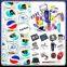 Manufacturer ADDIS brand four color pad printing machine with shuttle